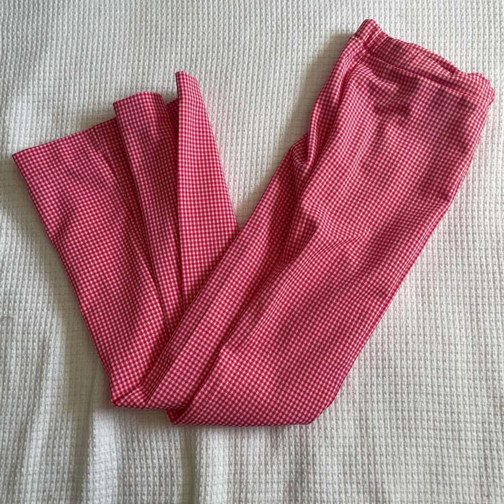 Vintage Pink Gingham Pants